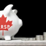 RRSP Canadian Registered Retirement Savings Plan concept