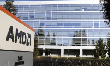 AMD-headquarters-santa-clara with AMD logo on building_AMD_Advance