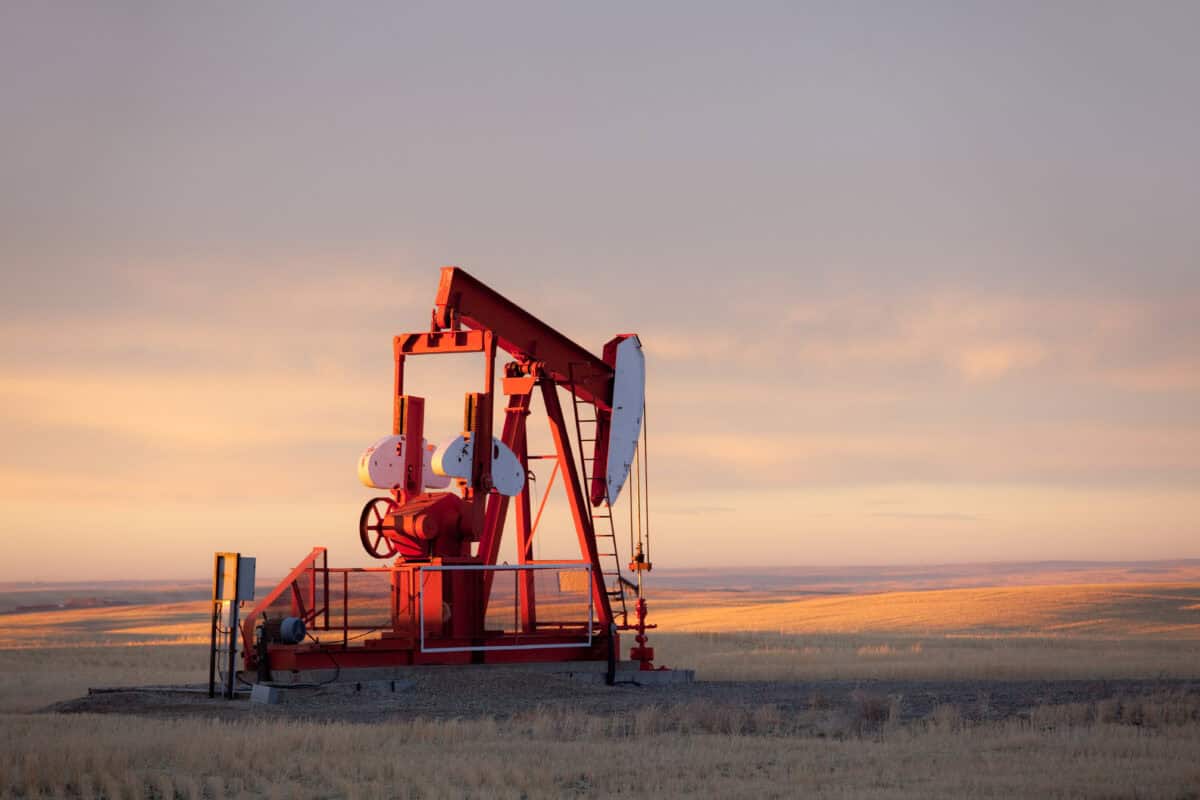 Pumpjack in Alberta Canada